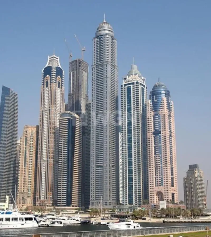 Mieszkanie na  sprzedaż Dubaj - Dubai Marina, Widok na Zatokę, Umeblowane, Komfortowe, Wolne